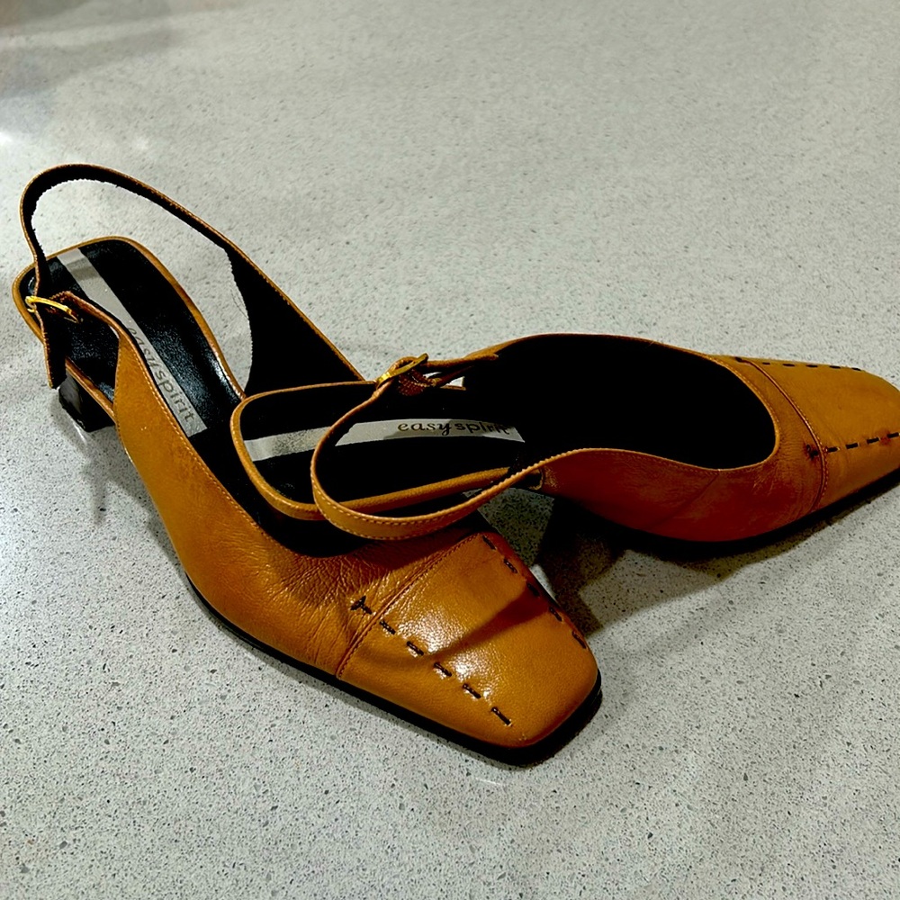 Easy Spirit brown shoes used but good condition.